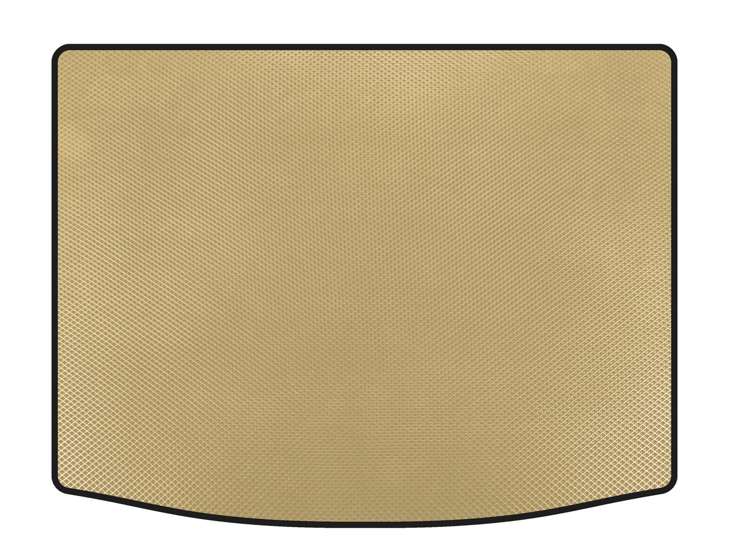 Trunk Mat (HB, 5-Door, Beige) for Seat Leon 2013-2020 - image 1