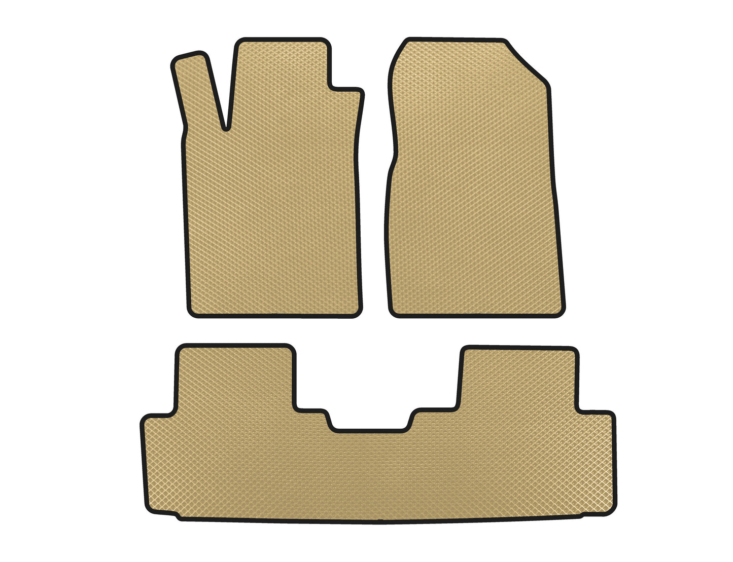EVA Floor Mats (Beige) for Great Wall Haval H6 II 2017- - image 1