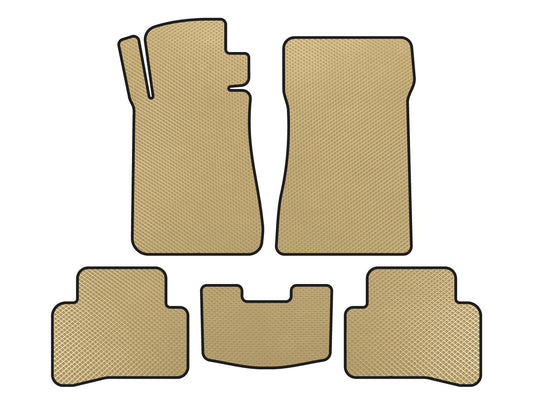 EVA Floor Mats (SD, Beige) for Mercedes C-class W202 1993-2001 - image 1