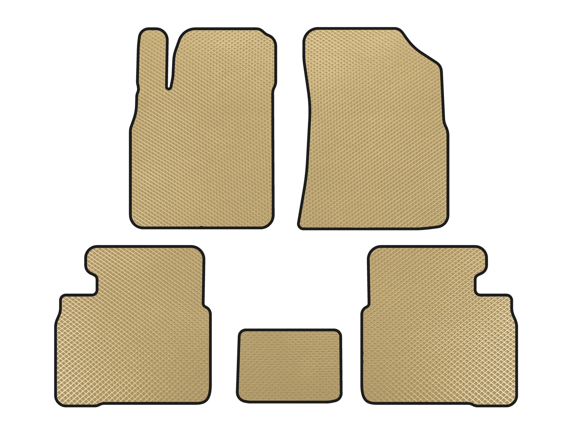 EVA Floor Mats (Beige) for Kia Magentis 2000-2005 - image 1