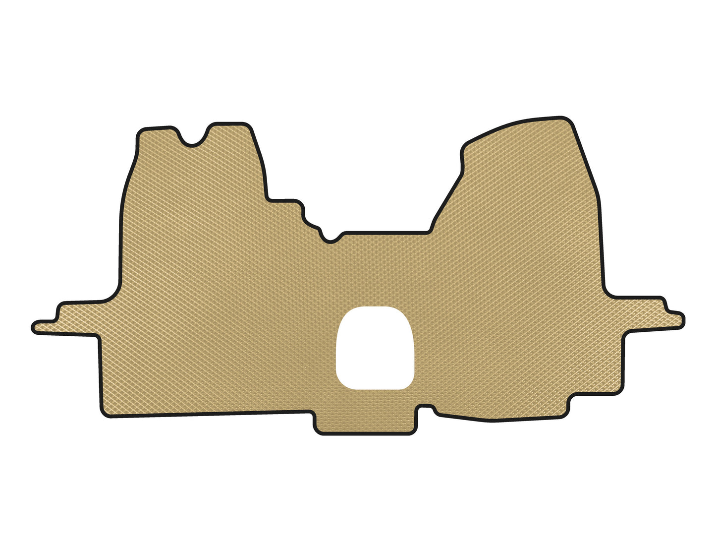EVA Floor Mats (2000-2006, Beige) for Ford Transit 2000-2014 - image 1