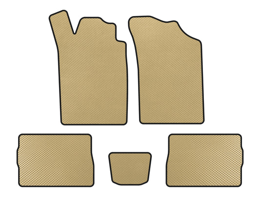 EVA Floor Mats (SD, Beige) for Renault Symbol 1999-2008 - image 1