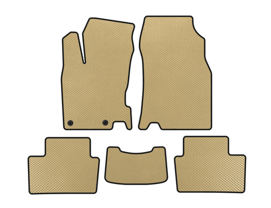 EVA Floor Mats (2015-2018, Beige) for Renault Kadjar 2015-2022 - image 1