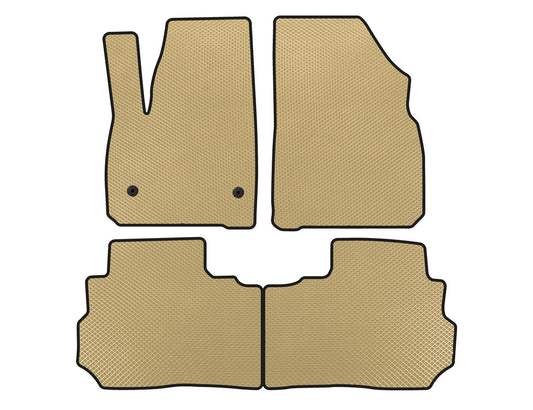 EVA Floor Mats (Beige) for Cadillac XT5 2016- - image 1