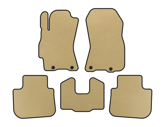 EVA Floor Mats (Beige) for Subaru Outback 2009-2014 - image 1