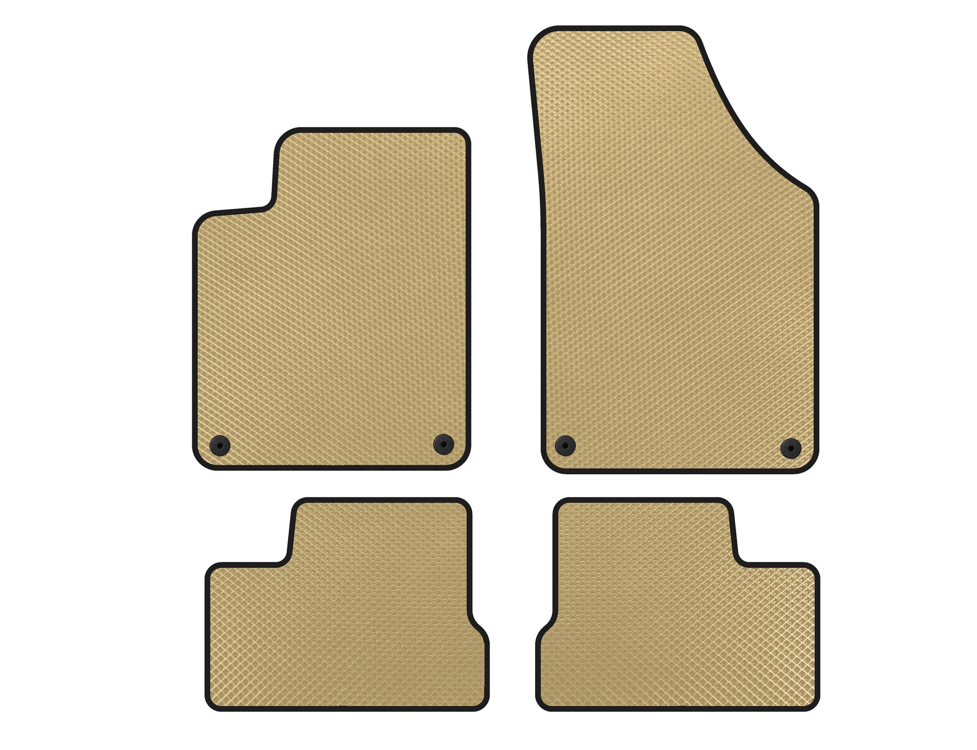 EVA Floor Mats (Beige) for Peugeot RCZ 2010-2015 - image 1
