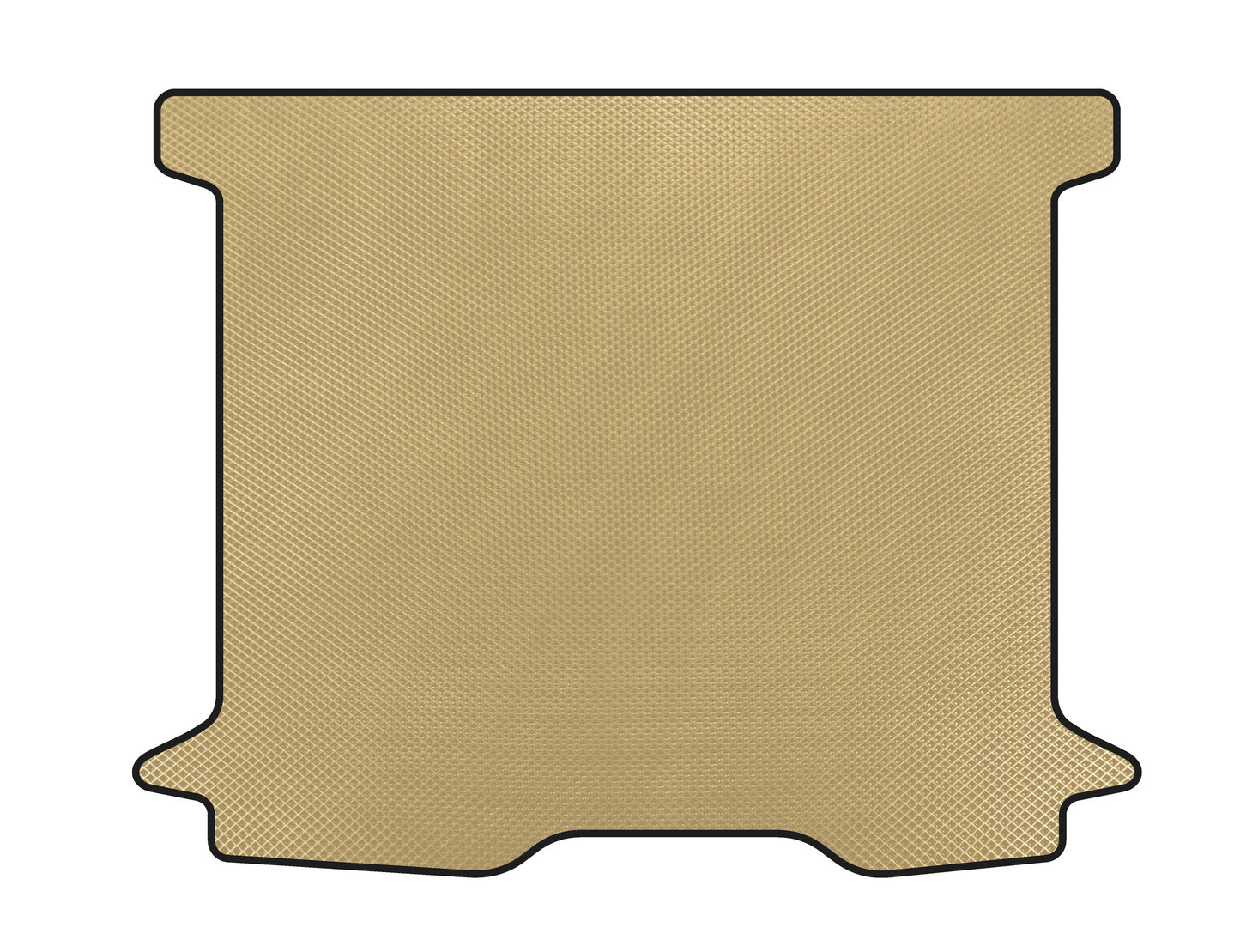 Trunk mat (Beige) for Dacia Dokker 2013-2022 - image 1