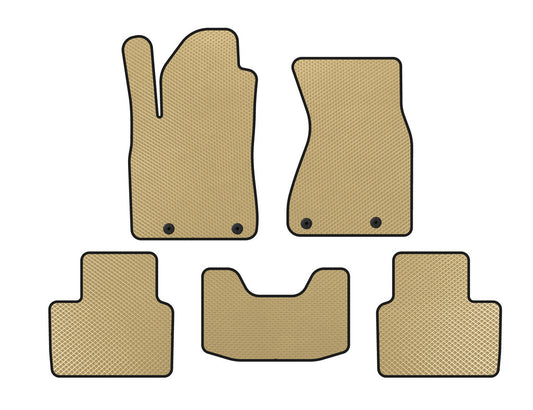 EVA Floor Mats (Sedan, Beige) for Audi A8 1994-2002 - image 1