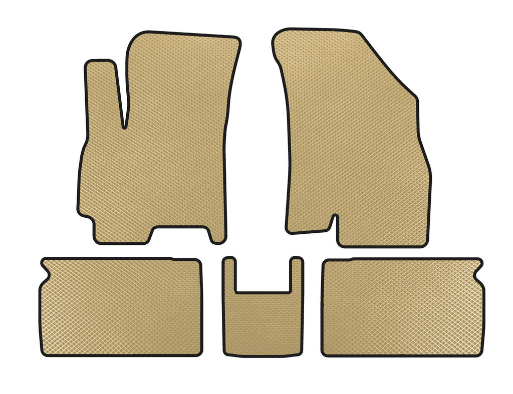 EVA Floor Mats (Beige) for Chery Tiggo 4 2017- - image 1