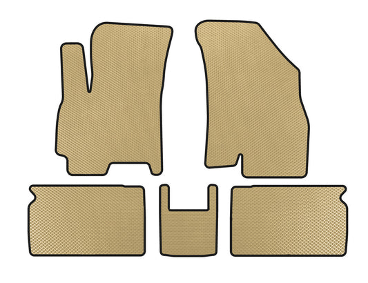 EVA Floor Mats (Beige) for Chery Tiggo 4 2017- - image 1
