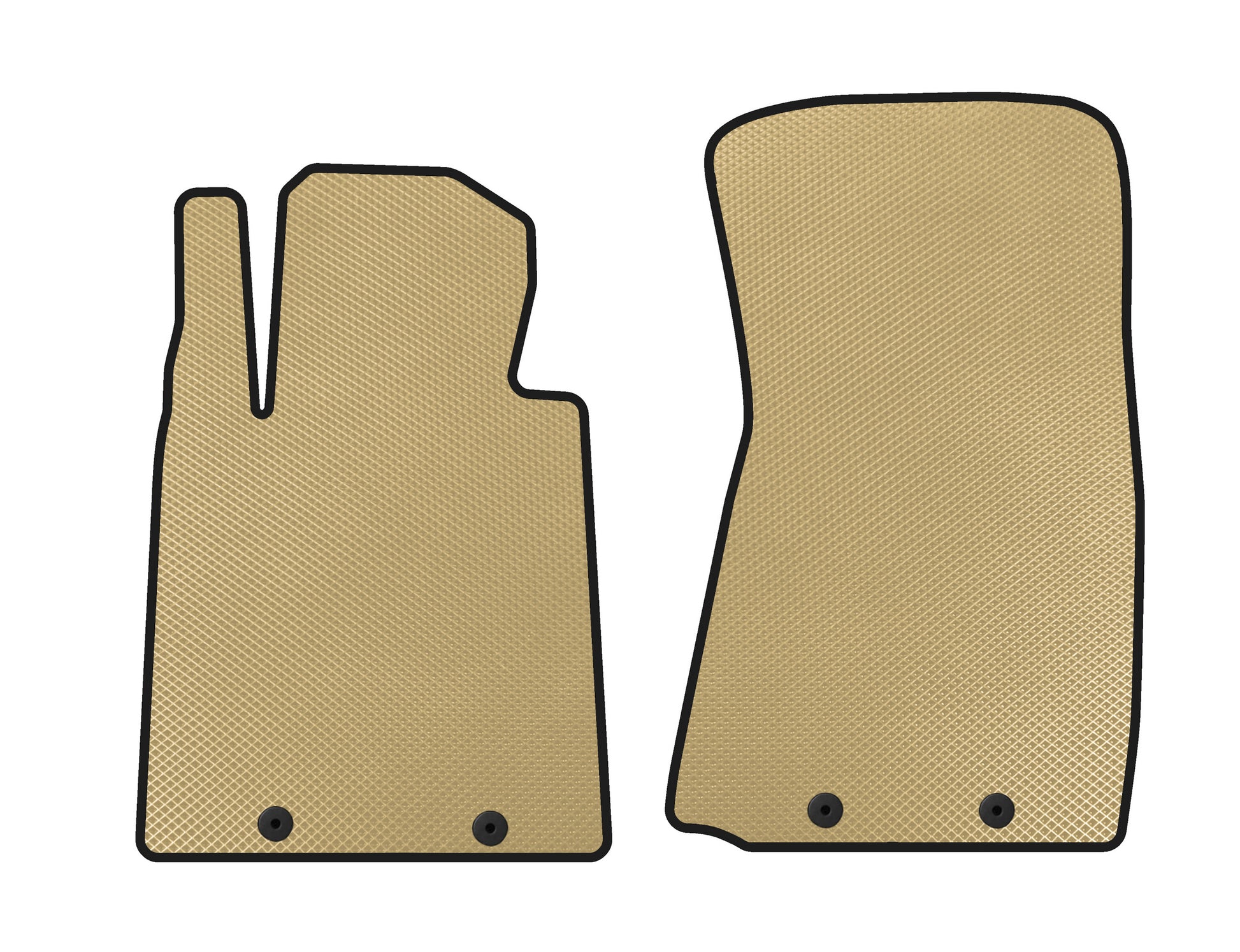 EVA Floor Mats (Coupe, Beige) for Nissan 370Z 2008-2021 - image 1