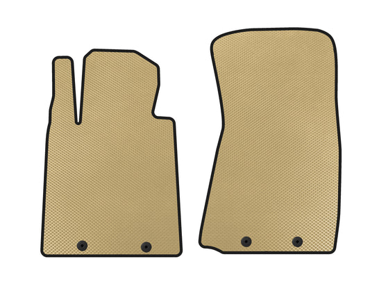 EVA Floor Mats (Coupe, Beige) for Nissan 370Z 2008-2021 - image 1