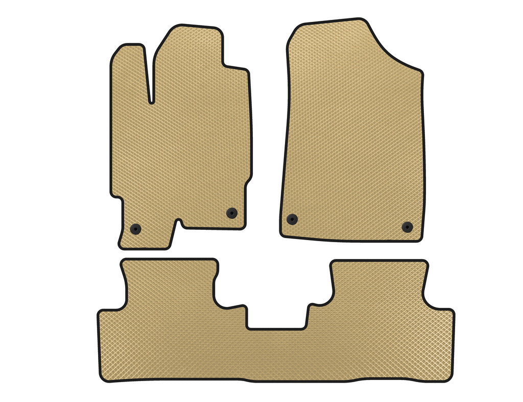 EVA Floor Mats (Beige) for Acura RDX 2012-2018 - image 1