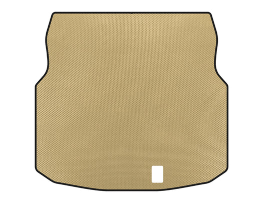 Trunk mat (Coupe, Beige) for Mercedes C-class W204 2007-2015 - image 1