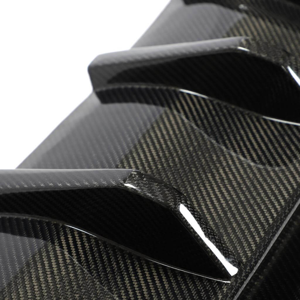 Rear Bumper Diffuser Carbon Fiber V1 (2017-2020, F90) for BMW 5 Series G30/31 2017-2023 - image 11
