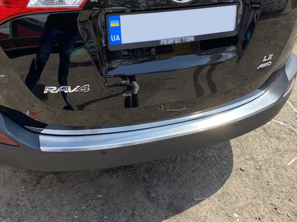 Trunk Trim OmsaLine Stainless Steel (2013-2016) for Toyota Rav 4 2013-2018 - image 3