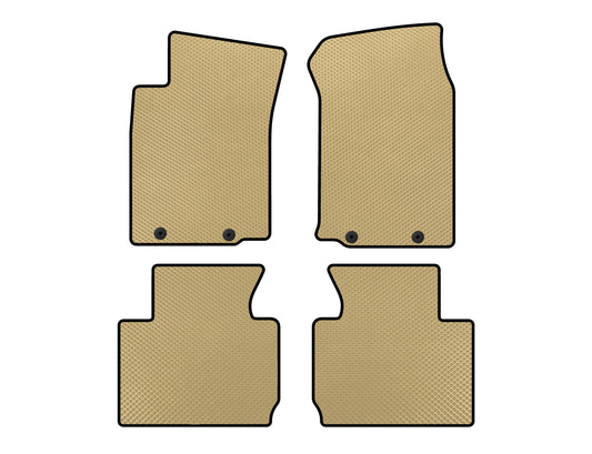 EVA Floor Mats (Beige) for Toyota Tacoma 2004-2015 - image 1