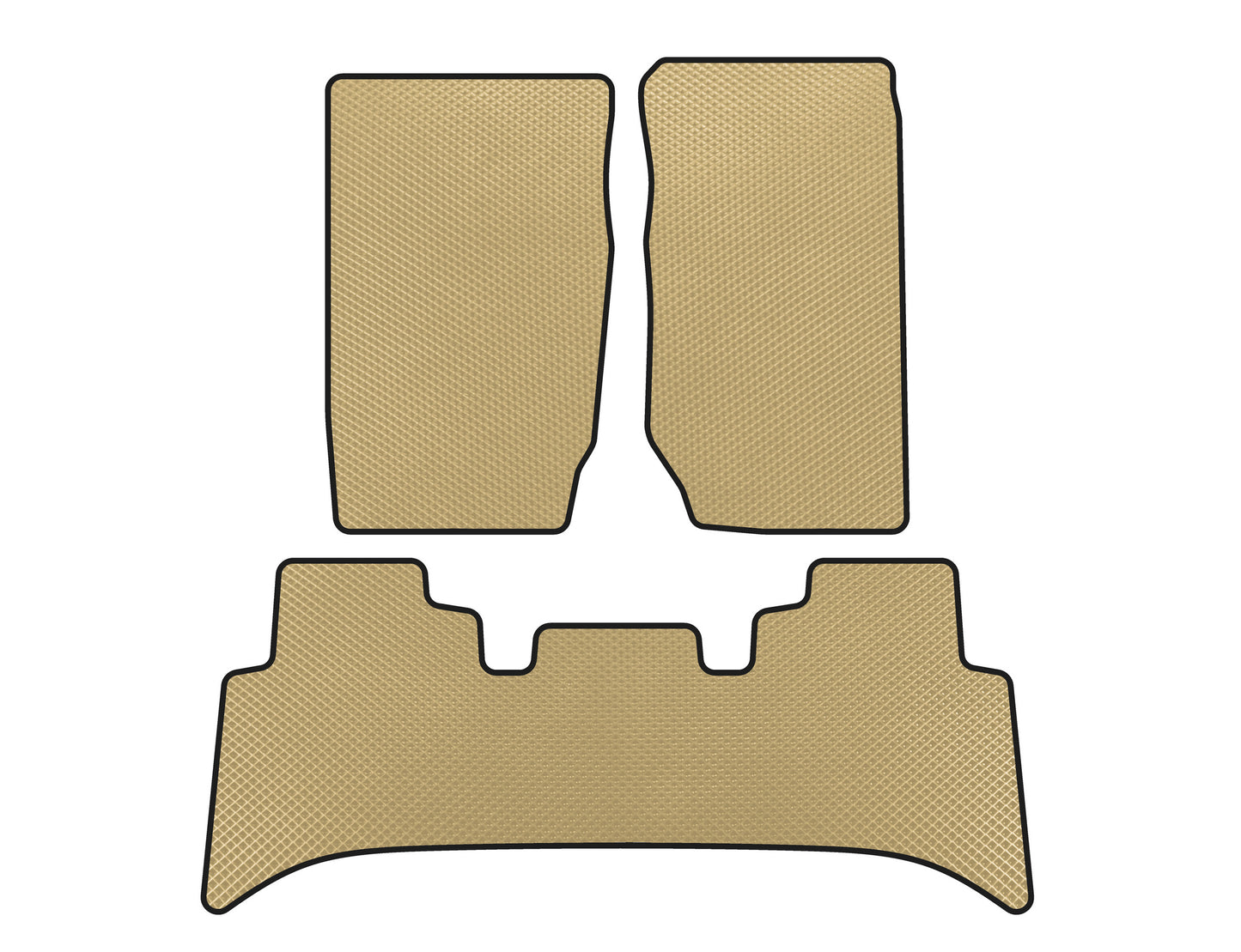 EVA Floor Mats (Beige) for Range Rover II P38A 1997-2002 - image 1