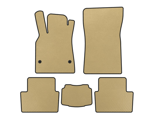 EVA Floor Mats (SD, Beige) for Renault Fluence 2009-2016 - image 1