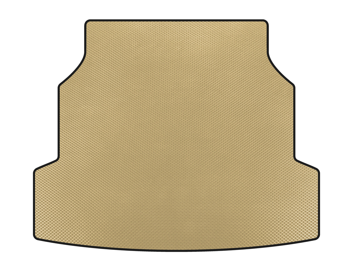 Trunk Mat EVA (SD, Beige) for Renault Latitude 2010-2015 - image 1