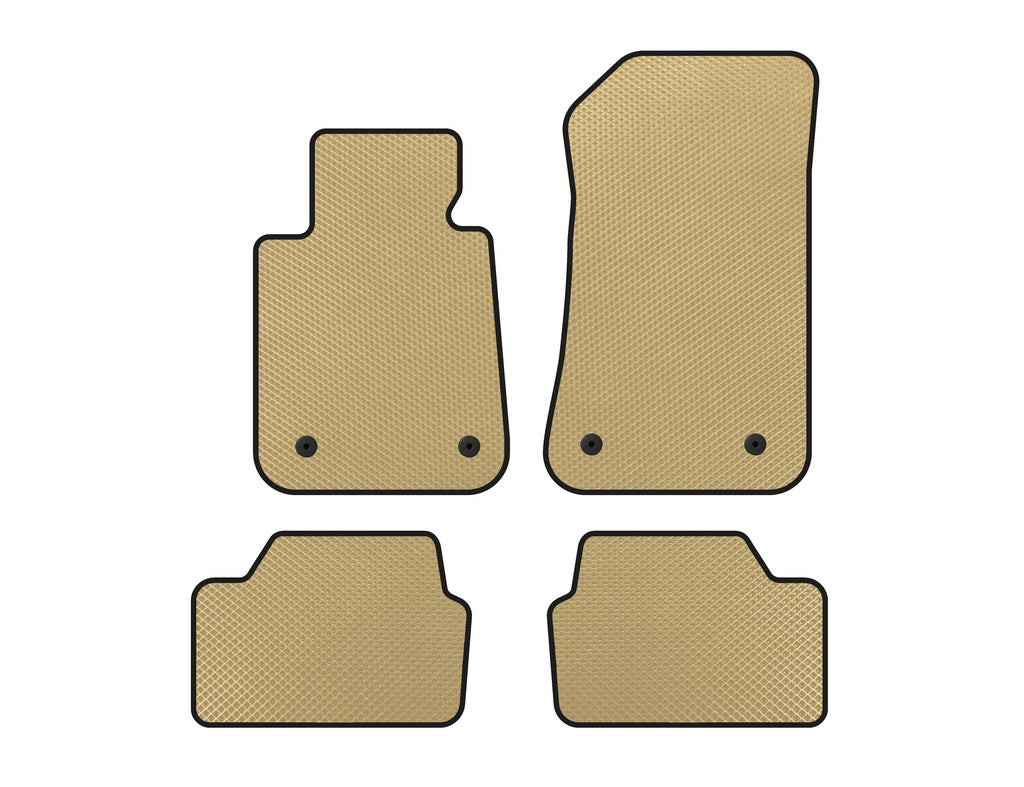 EVA floor mats (for E87, Beige) for BMW 1 series E81/82/87/88 2004-2011 - image 1