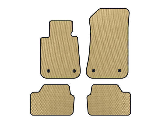 EVA floor mats (for E87, Beige) for BMW 1 series E81/82/87/88 2004-2011 - image 1