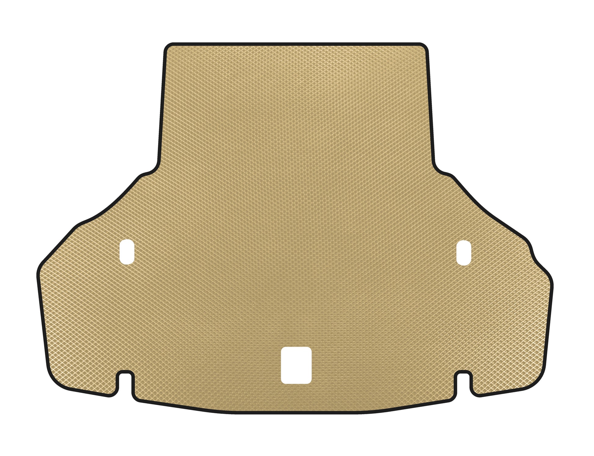 Trunk mat (2007-2009, SD, Not all-wheel drive, USA, Beige) for Lexus LS 2007-2017 - image 1