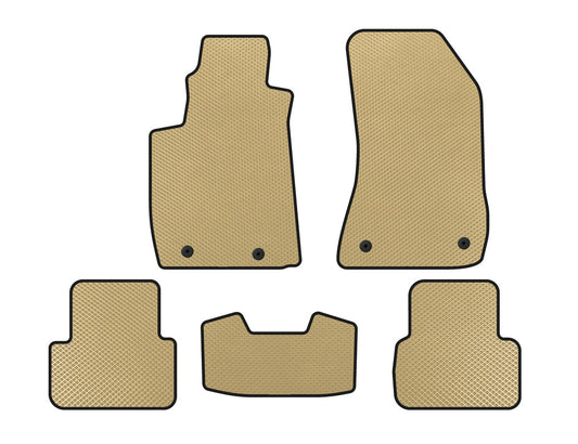 EVA Floor Mats V-2 (Beige) for Alfa Romeo 159 2005-2011 - image 1