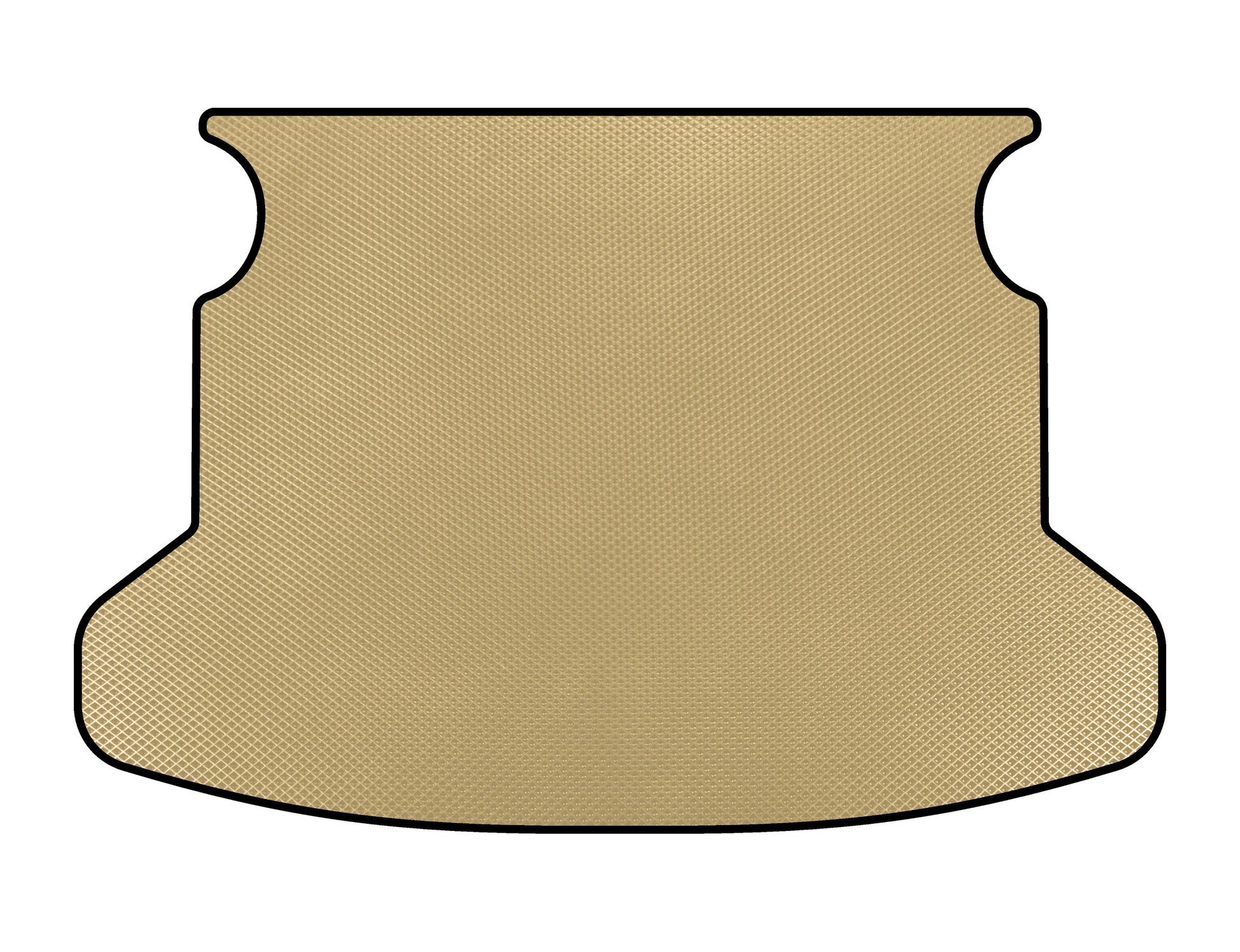 Trunk Mat EVA (SD, Beige) for Toyota Corolla 2002-2007 - image 1