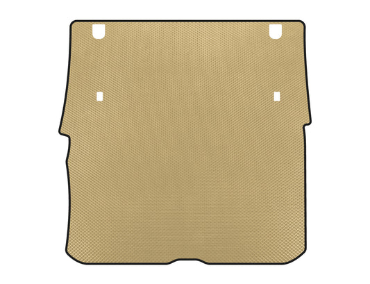 EVA Trunk Mat (2015-2018, without 3rd row, 8-seater, USA, Beige) for Honda Pilot 2015-2022 - image 1