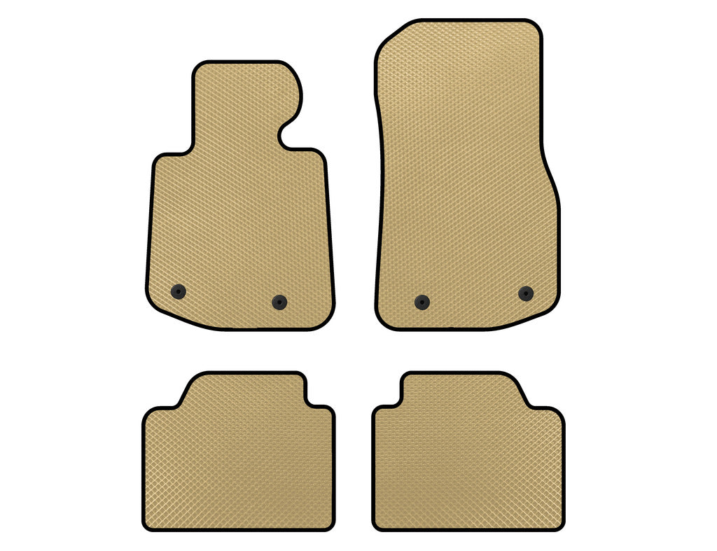 EVA Floor Mats V2 (Beige) for BMW 4 Series F32/F33/F36 2012-2020 - image 1