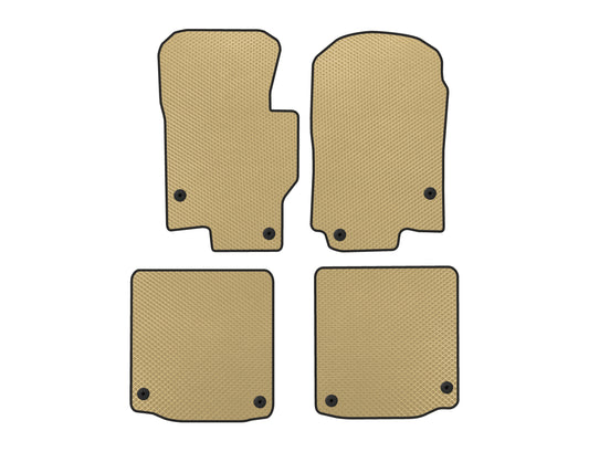 EVA Floor Mats (For GLS600 Maybach, Beige) for Mercedes GLS X167 2019- - image 1