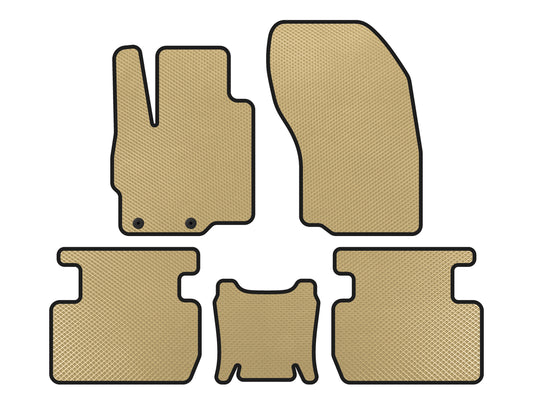 EVA Floor Mats (Beige) for Mitsubishi Outlander 2021- - image 1