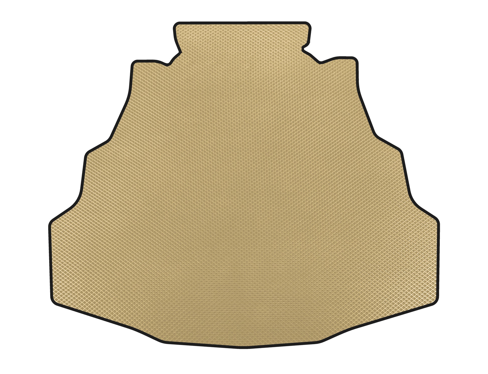 Trunk Mat EVA (SD, Beige) for Honda Accord VIII 2008-2012 - image 1