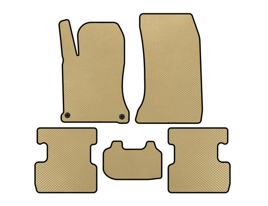 EVA Floor Mats (Beige) for Mercedes GLA X156 2014-2019 - image 1
