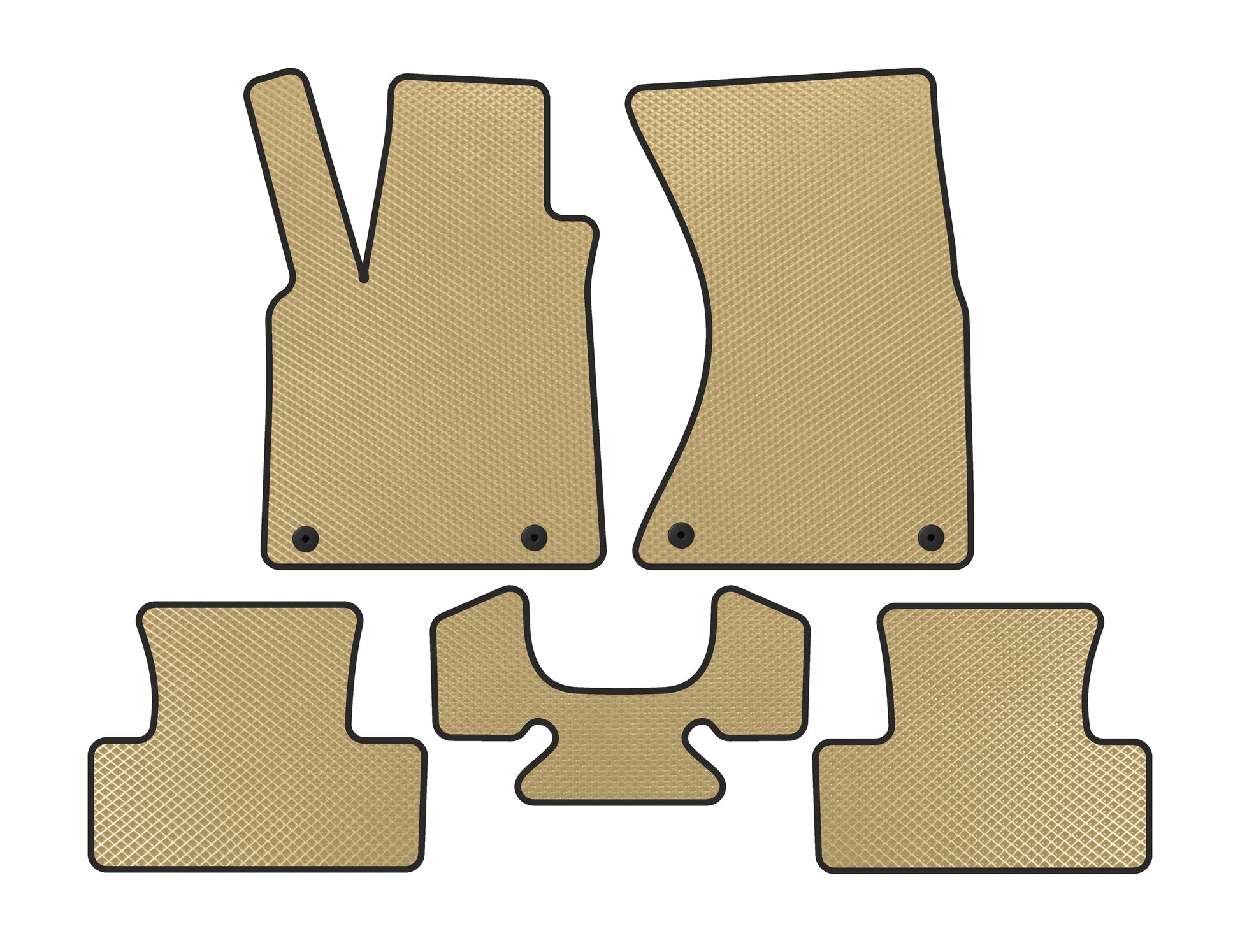 EVA Floor Mats (2008-2012, Beige) for Audi Q5 2008-2017 - image 1