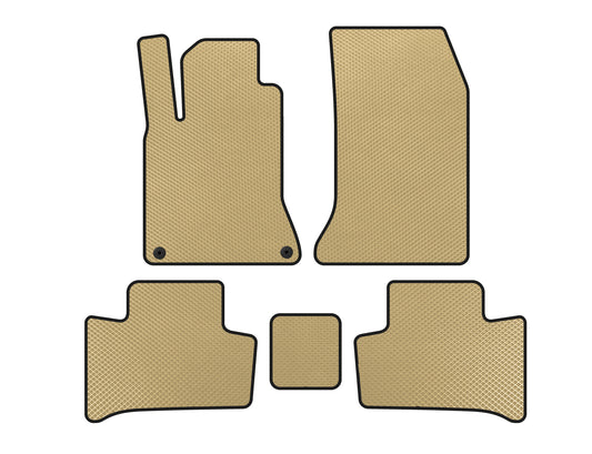 EVA Floor Mats (2015-2018, Beige) for Mercedes B-class W246 2011-2018 - image 1