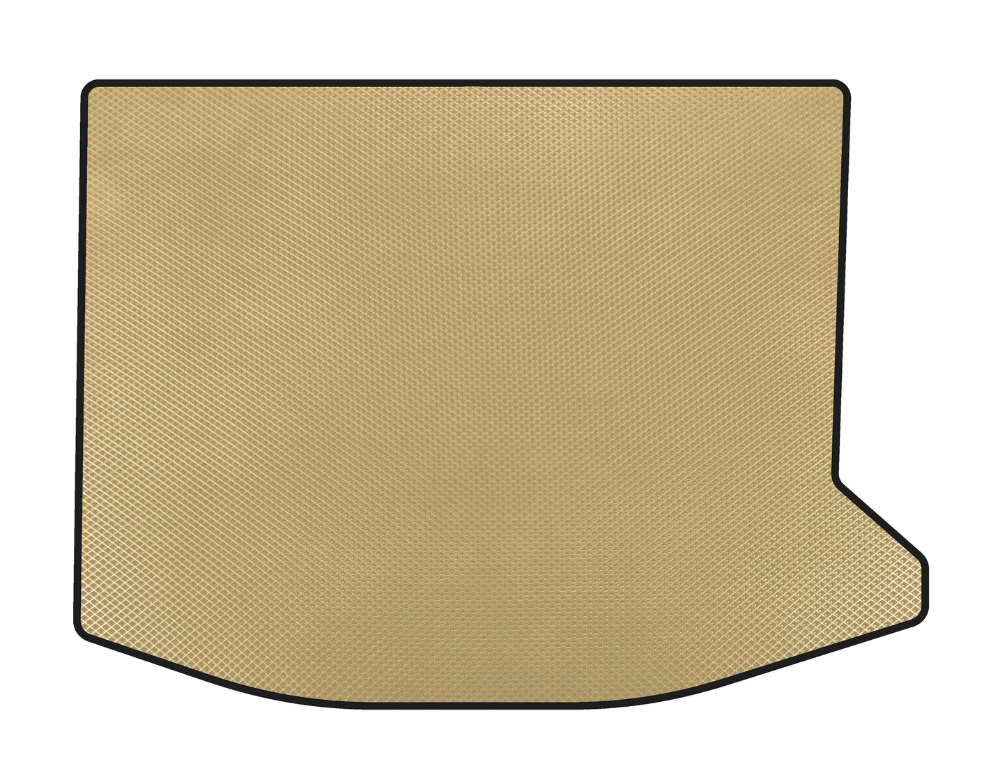 Trunk Mat EVA (HB, Beige) for Mazda 3 2003-2009 - image 1