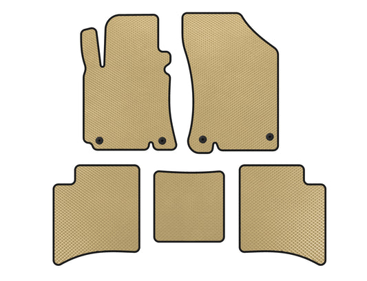 EVA Floor Mats (Beige) for Geely MK Cross 2010-2016 - image 1