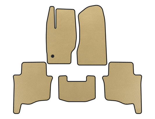 EVA Floor Mats (Beige) for Jeep Grand Cherokee WK 2004-2010 - image 1