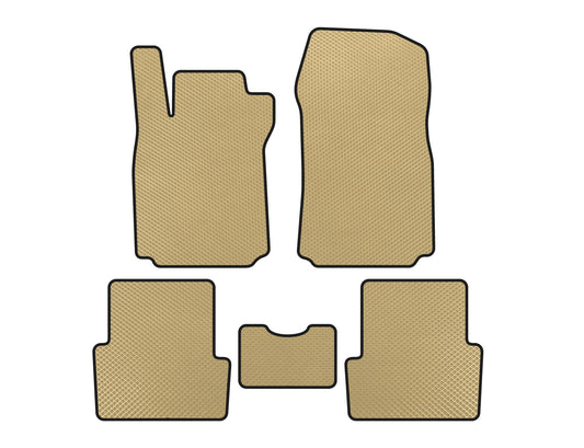 EVA Floor Mats (Beige) for Renault Modus 2005-2012 - image 1