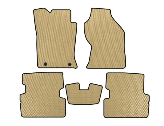 EVA Floor Mats (2001-2005, SW, Beige) for Ford Focus I 1998-2005 - image 1