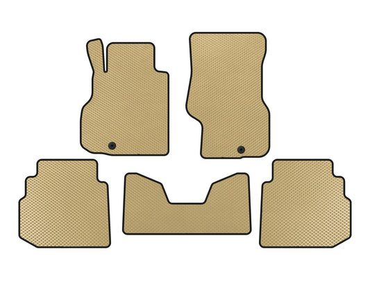 EVA Floor Mats (For M35/45, Beige) for Infinity M35/37/45 2003-2014 - image 1