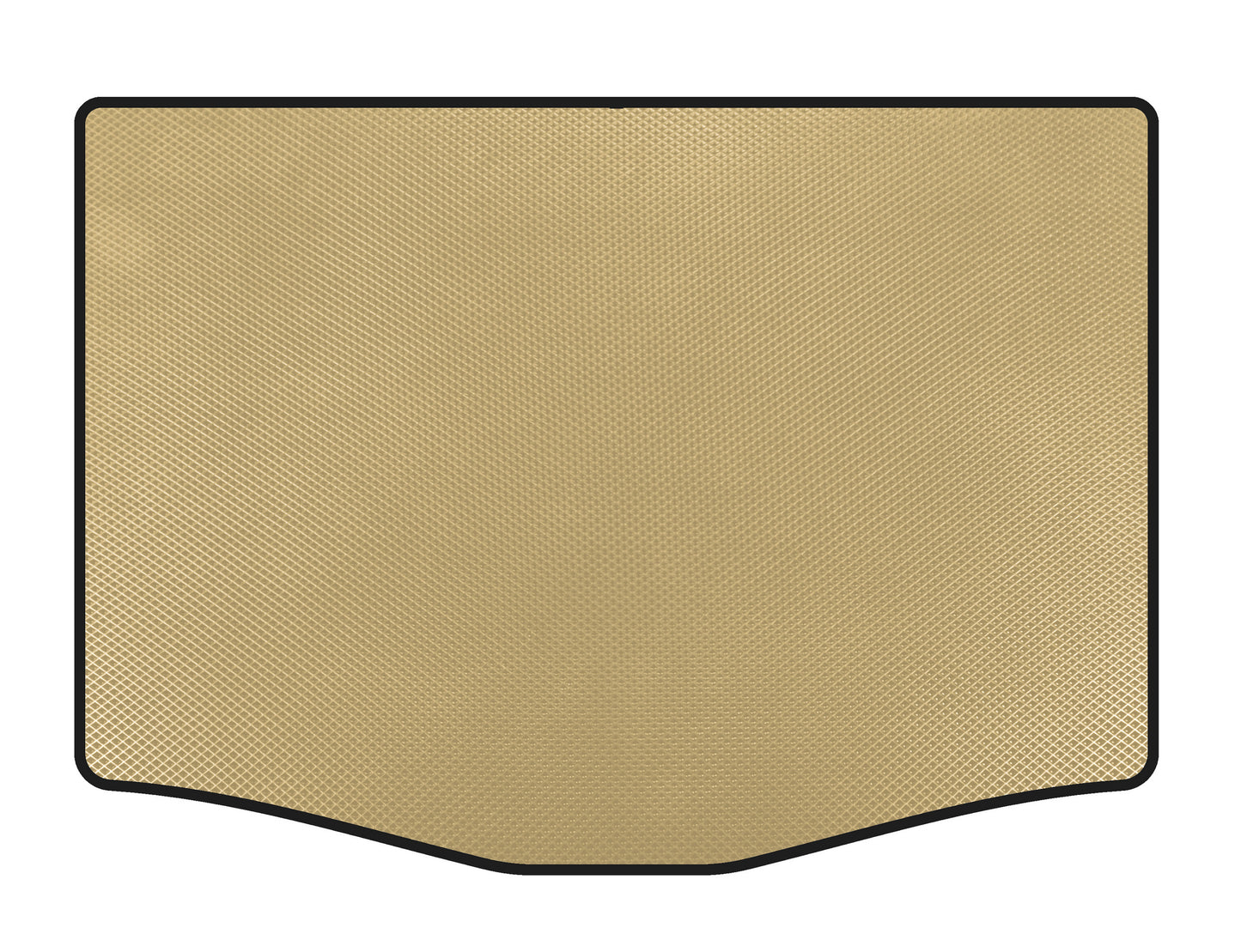 Trunk mat (HB, 5-door, Beige) for Honda FIT/Jazz 2009-2013 - image 1
