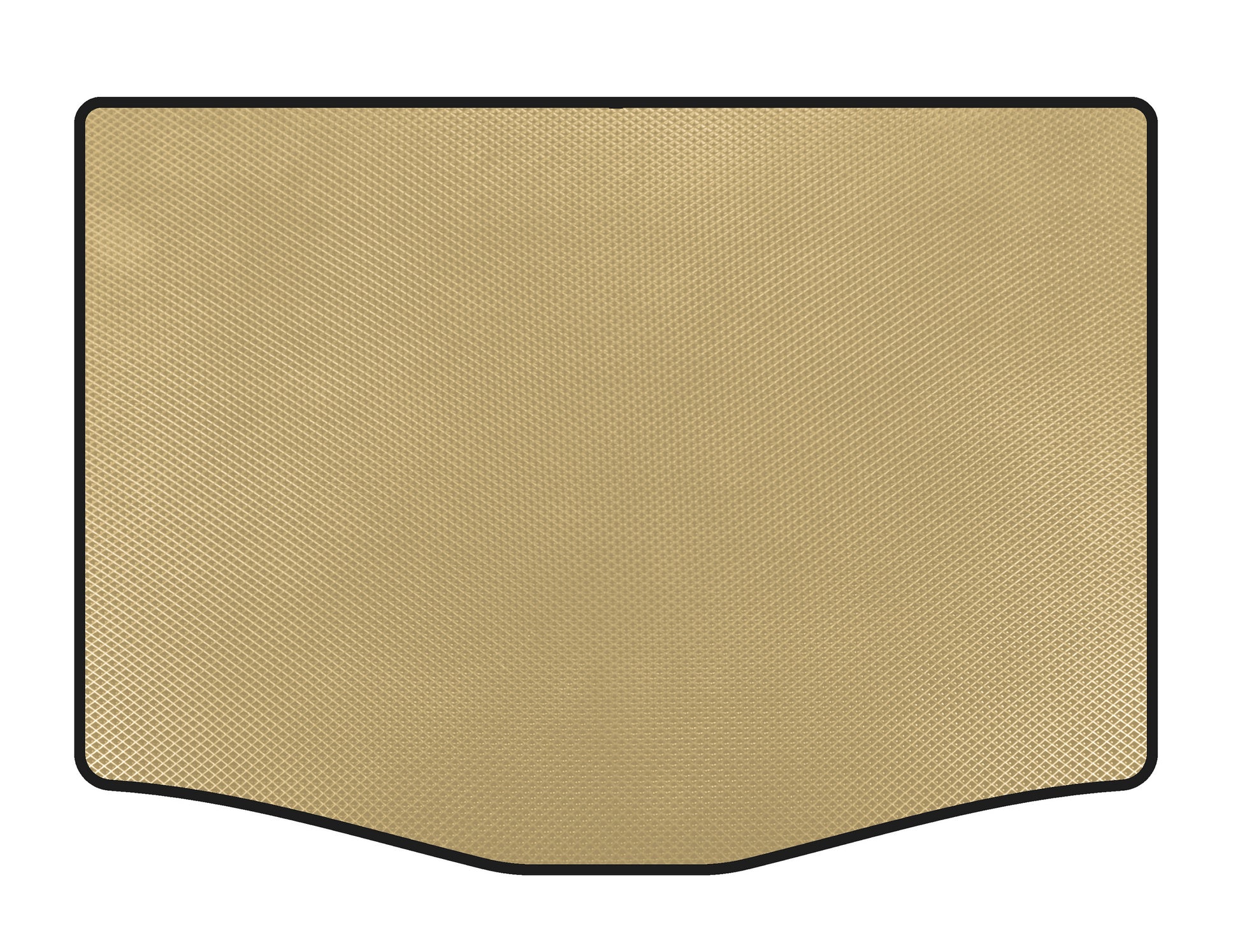 Trunk mat (HB, 5-door, Beige) for Honda FIT/Jazz 2009-2013 - image 1