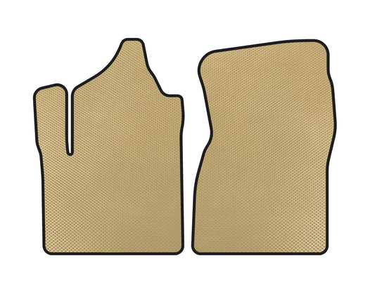 EVA Floor Mats (Beige) for GMC Sierra 2013-2019 - image 1