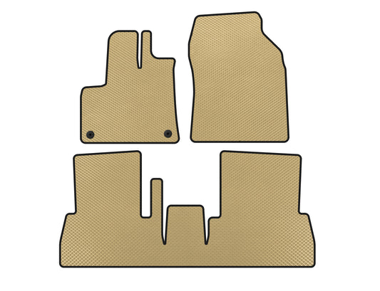 EVA Floor Mats (Manual Transmission, Beige) for Citroen Berlingo/Multispace 2018- - image 1