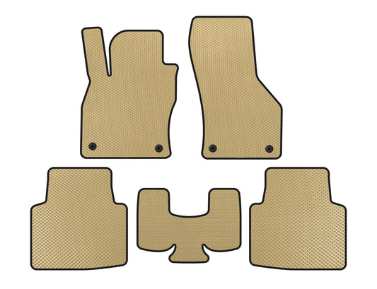 EVA Floor Mats (Beige) for Volkswagen Arteon 2017-2025 - image 1