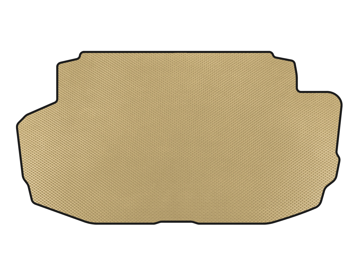 EVA Trunk Mat (Long, Beige) for Mercedes S-сlass W220 1998-2005 - image 1