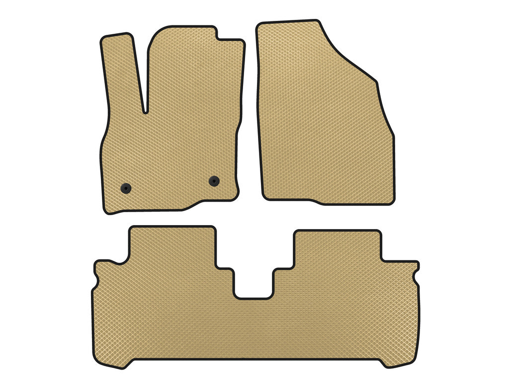 EVA Floor Mats (Beige) for Chevrolet Bolt 2016-2023 - image 1